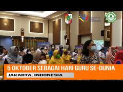 HARI GURU SE-DUNIA 5 OKTOBER, MENDIKBUD RISTEK JANJI SEJAHTERAKAN GURU